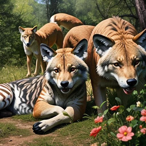 Diverse Animal Kingdom: Pets, Wildlife, and Livestock