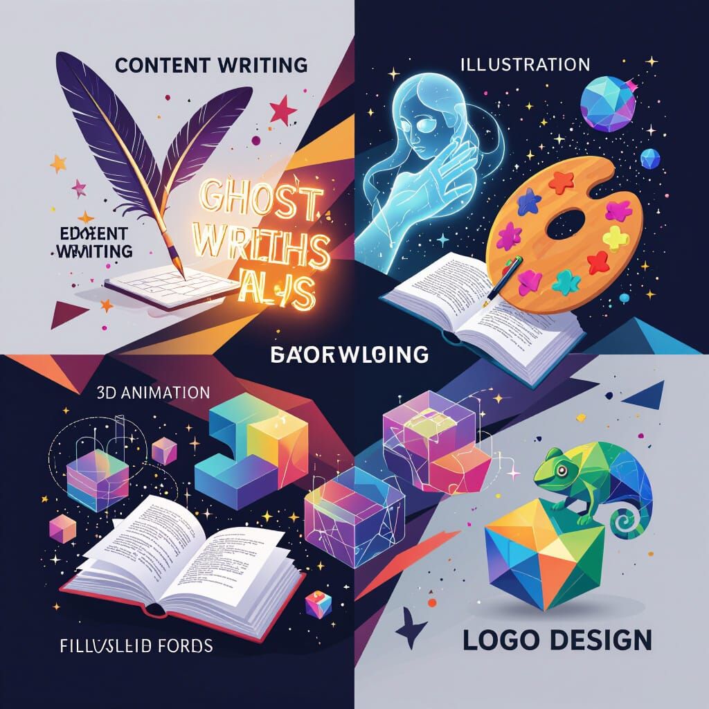 Modern Creative Services: Digital Art Showcase