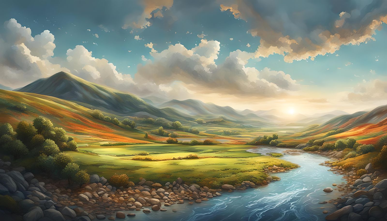 Une vallée tranquille