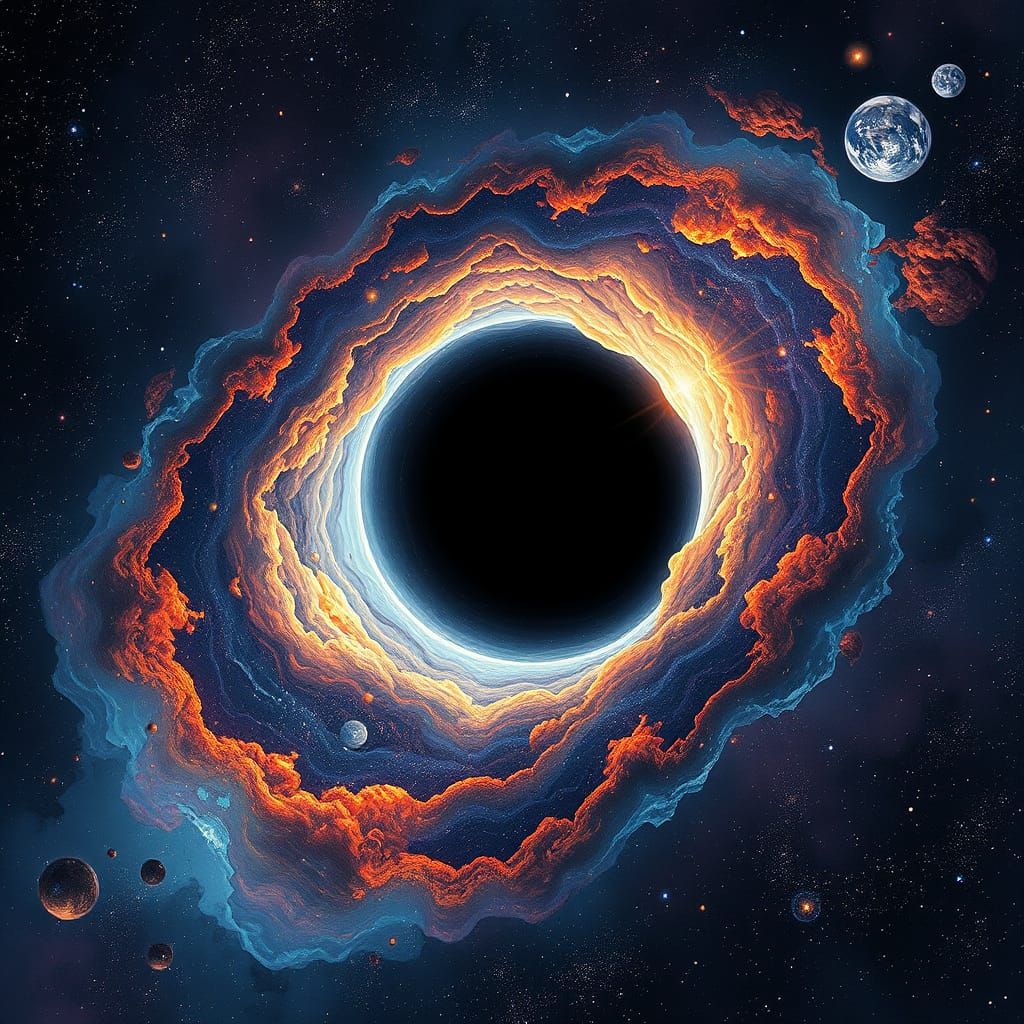 the pinnacle of nothingness - a black hole