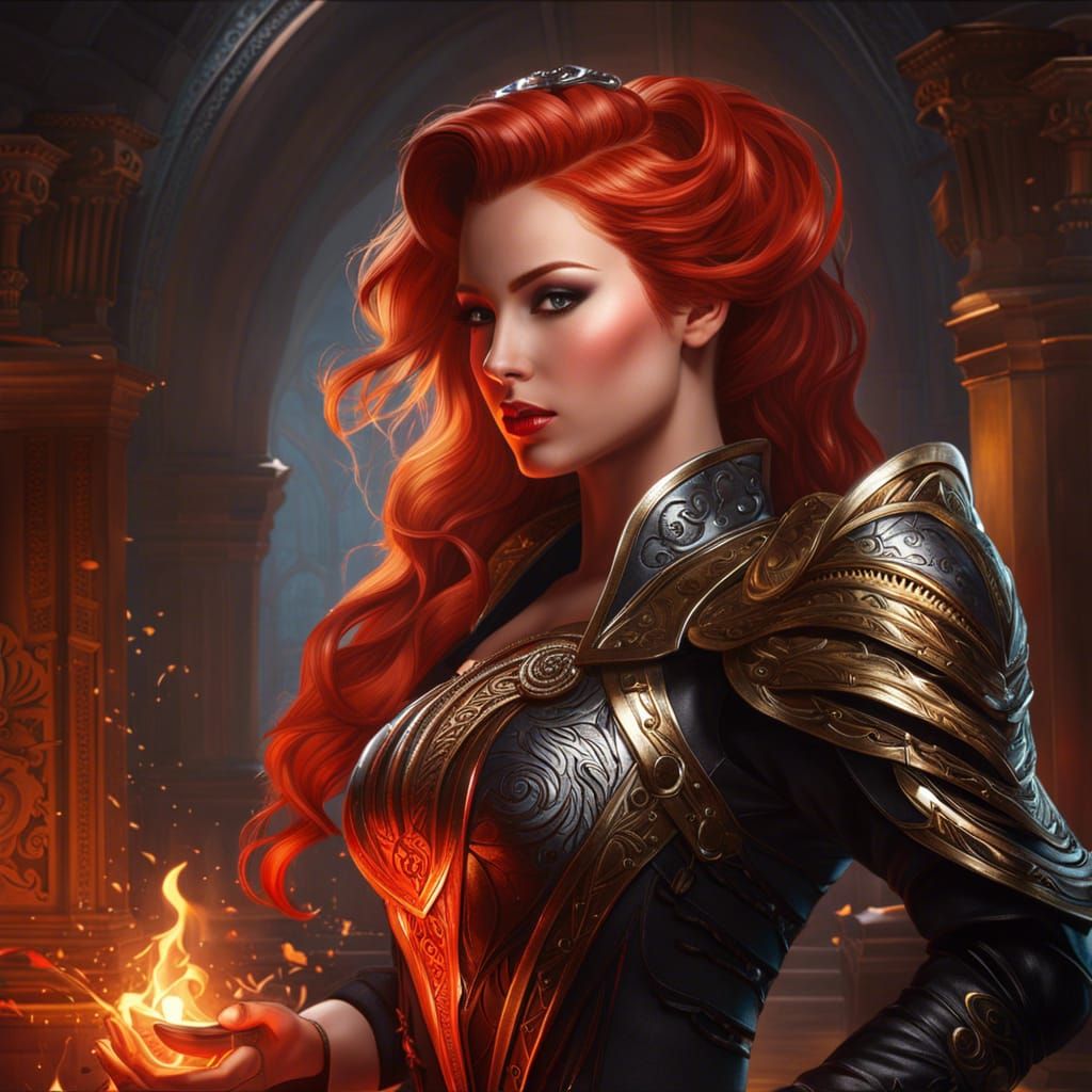 Knight Of The Realm - Fire Mage