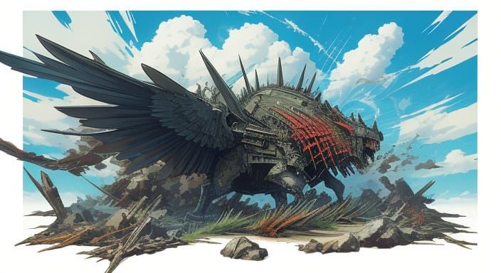 Anime Key Visual of Struggle