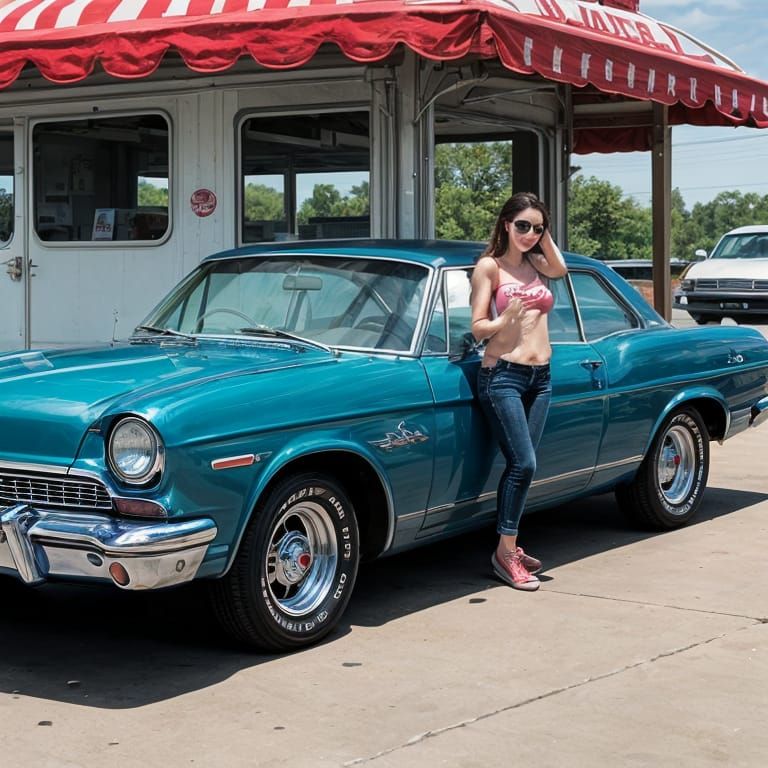 Sunny Afternoon Cruisin' Scene