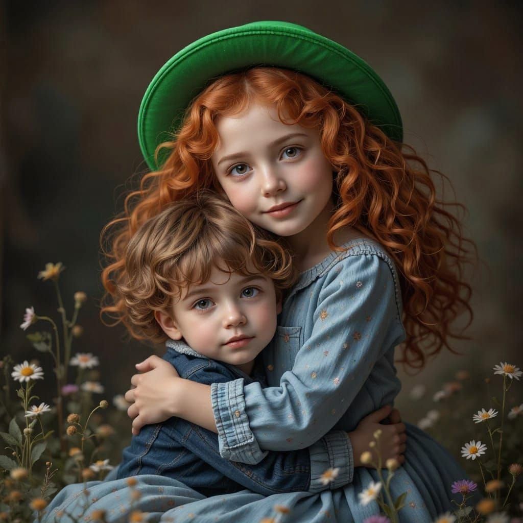 Green Hat Digital Color Change