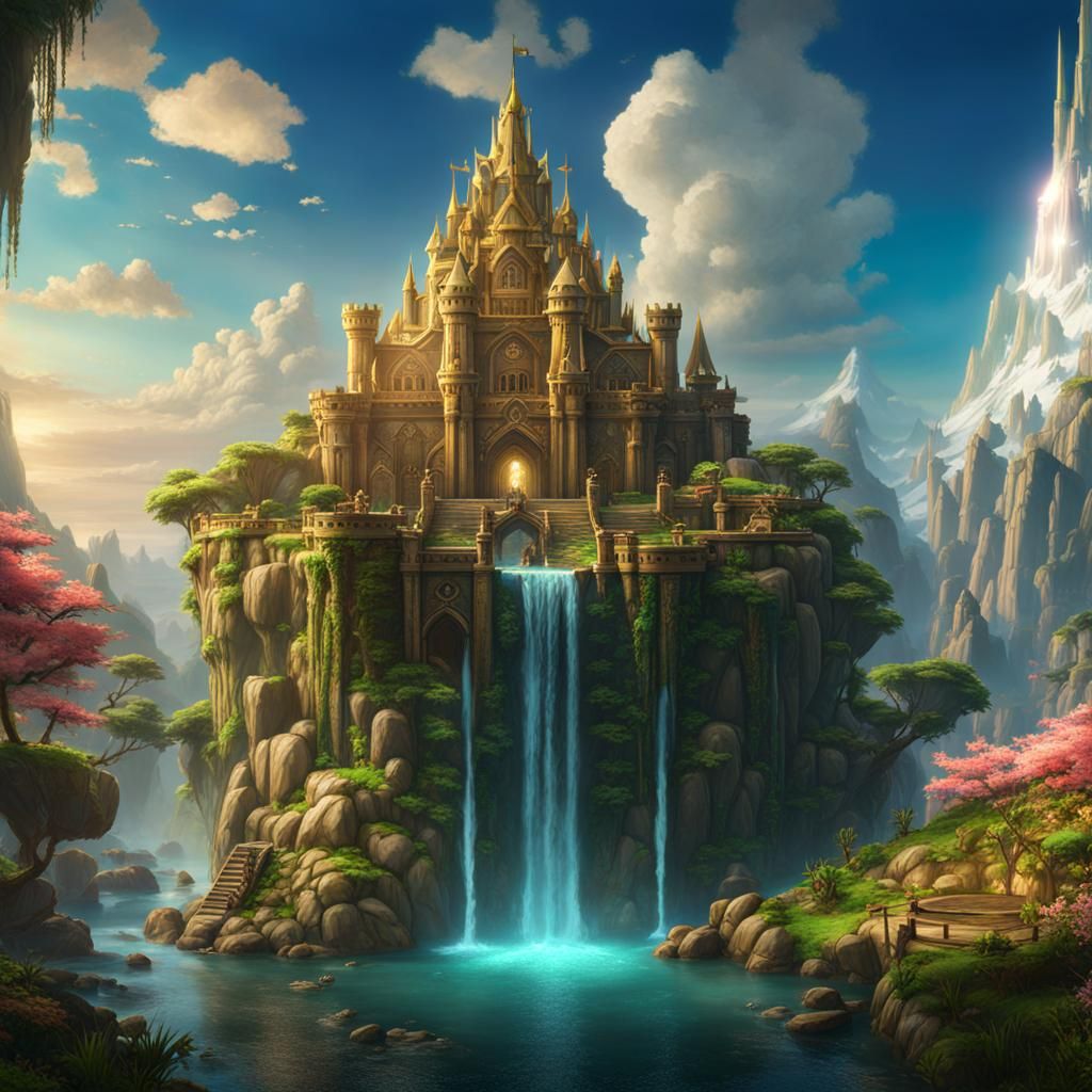 Tears of the Kingdom Construct: Detailed Matte Painting
