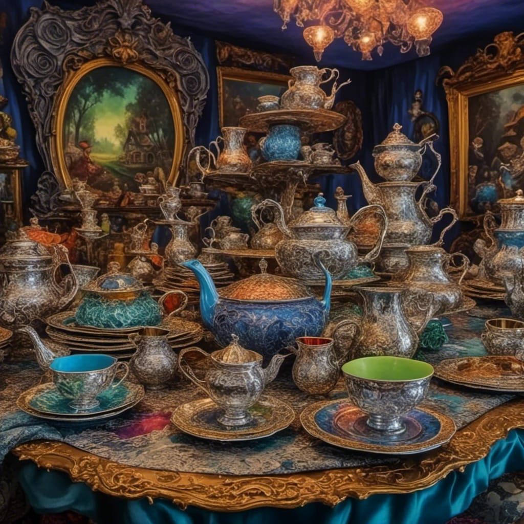 Alice in Wonderland Mad Hatter Tea Party