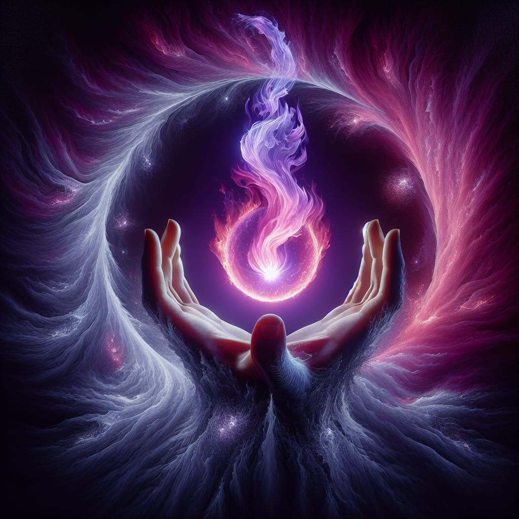 Radiant Violet Flame: Protection, Love, and Light