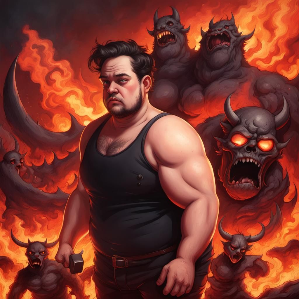 Infernal Creature Rises from Hell