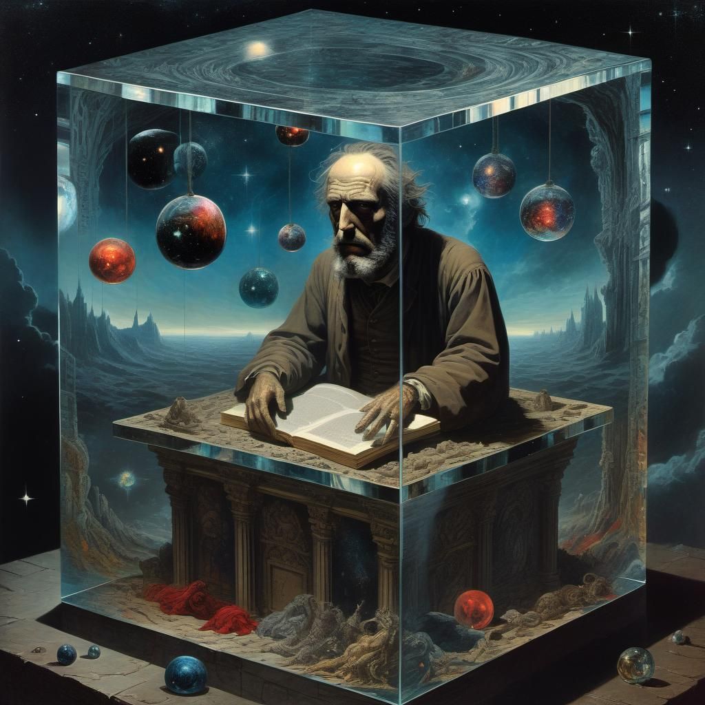 Cosmic Horror: Imprisoned in Glass Cube