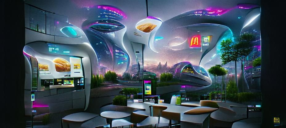 Futuristic McDonald’s