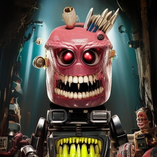 Terrifying Post-Apocalyptic Dental Care by Robots