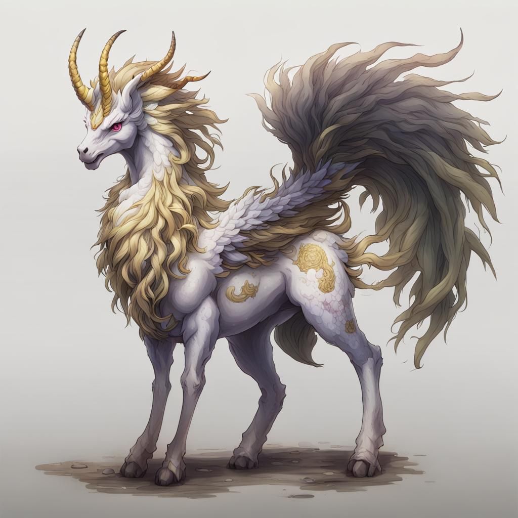 Majestic Kirin Illustration