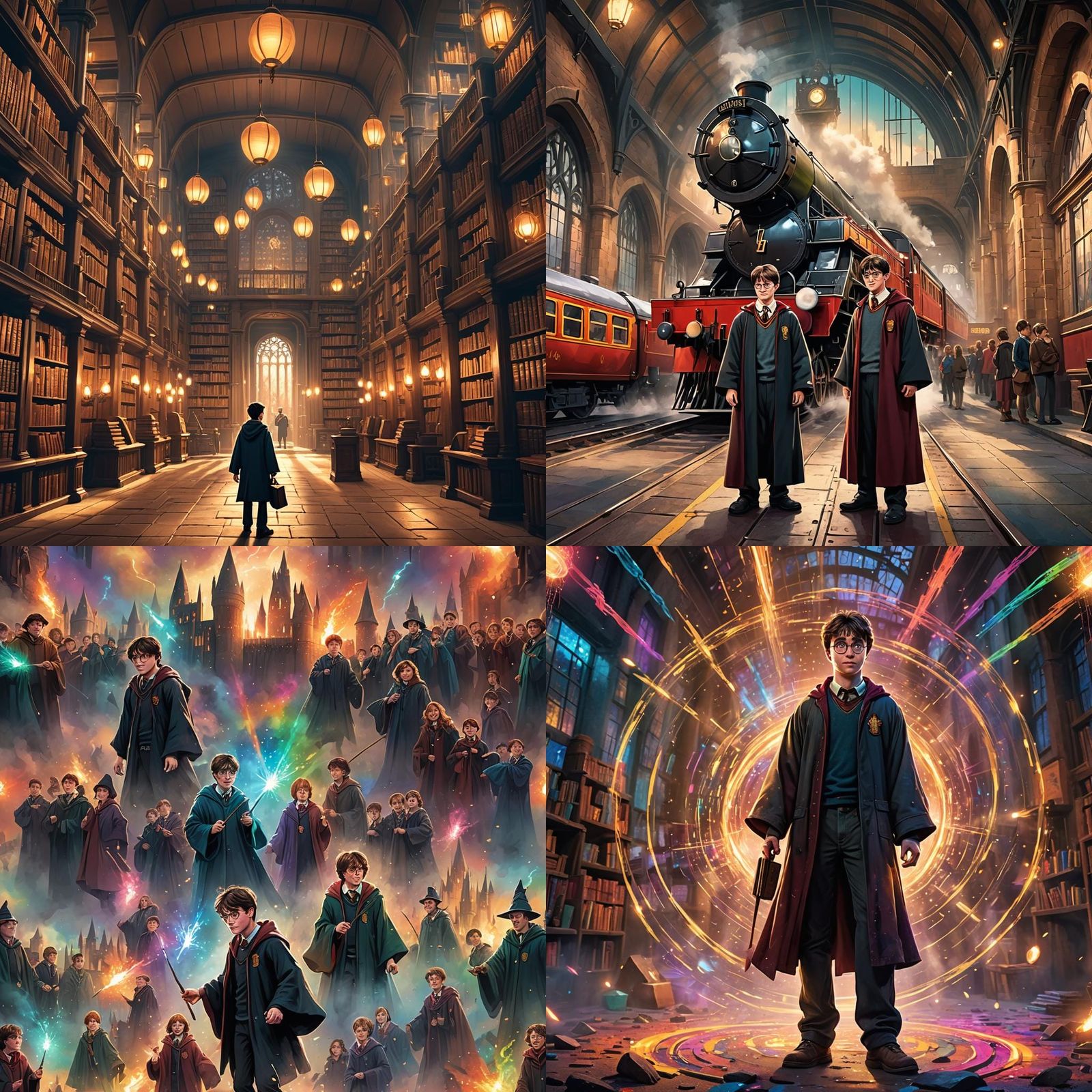 Harry Potter Reimagined as Pixar 3D Art