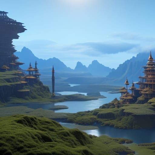 Majestic Thanks: Detailed Fantasy Concept Art