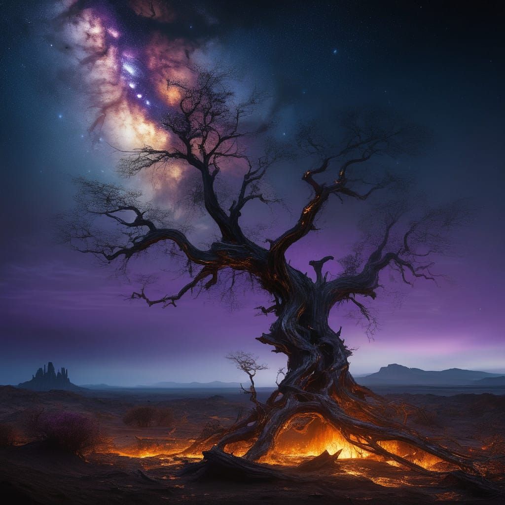 Cosmic Ruins of a Torn Earth