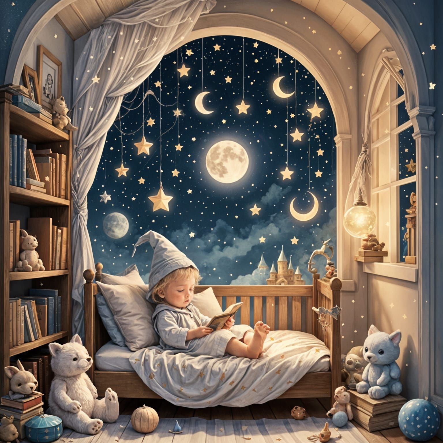 Magical Wizard Nursery Aesthetic