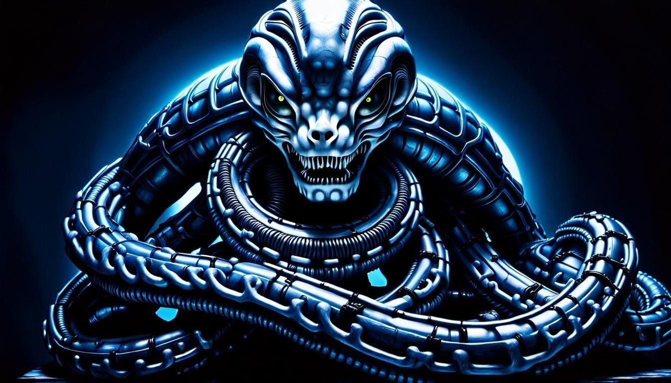 God of Creation in Alien Style