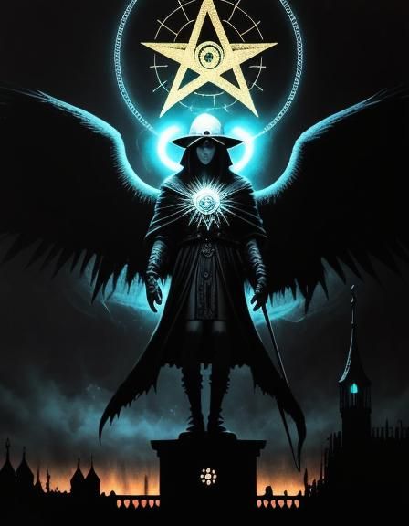 Saturnian Kingdom: Surreal Dystopian Masonic Hellscape