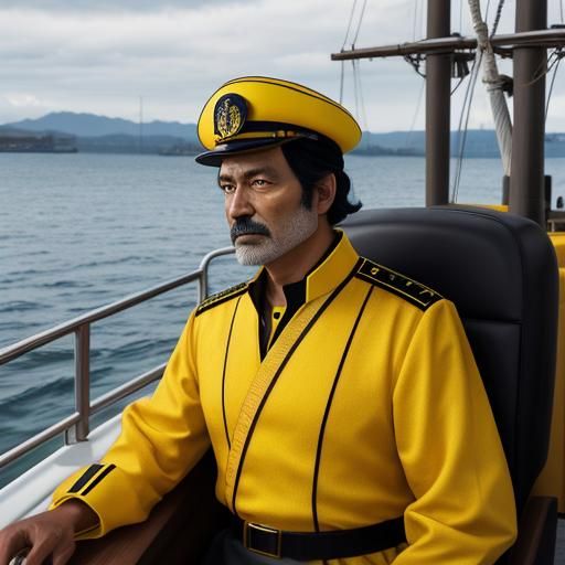 Admiral Mustard from Cluedo
