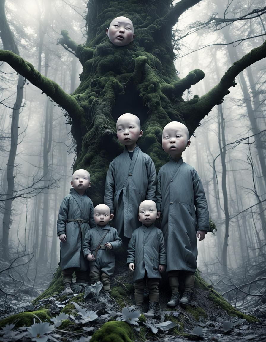 Surreal Aokigahara Dreamscape: Stop Motion Photography