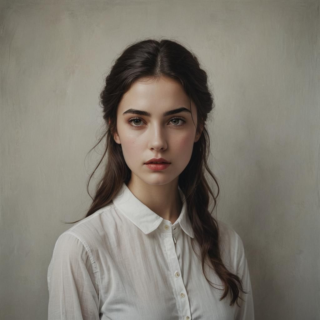 Elegant Portrait in Natural Lighting Style