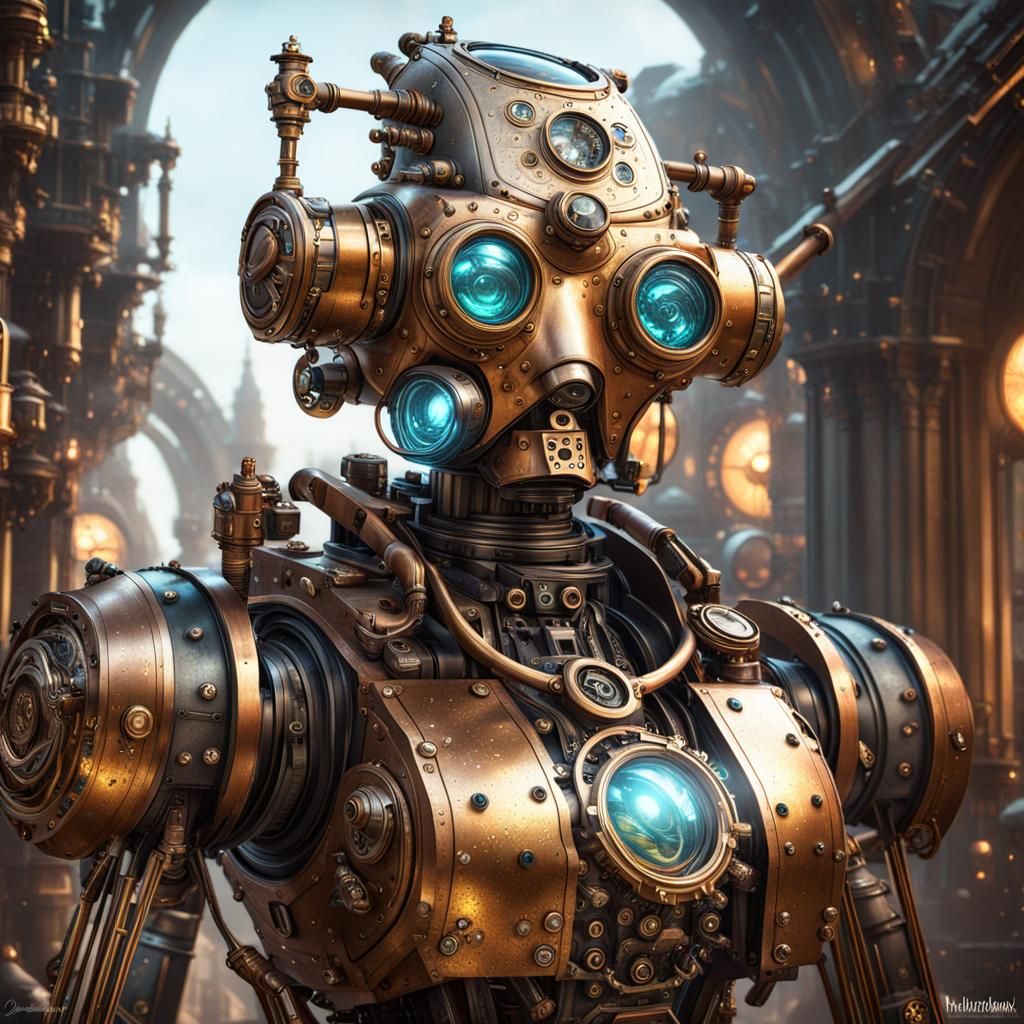 Steampunk Robot