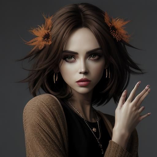 Abstract Airbrush Design with Smooth Color Gradients