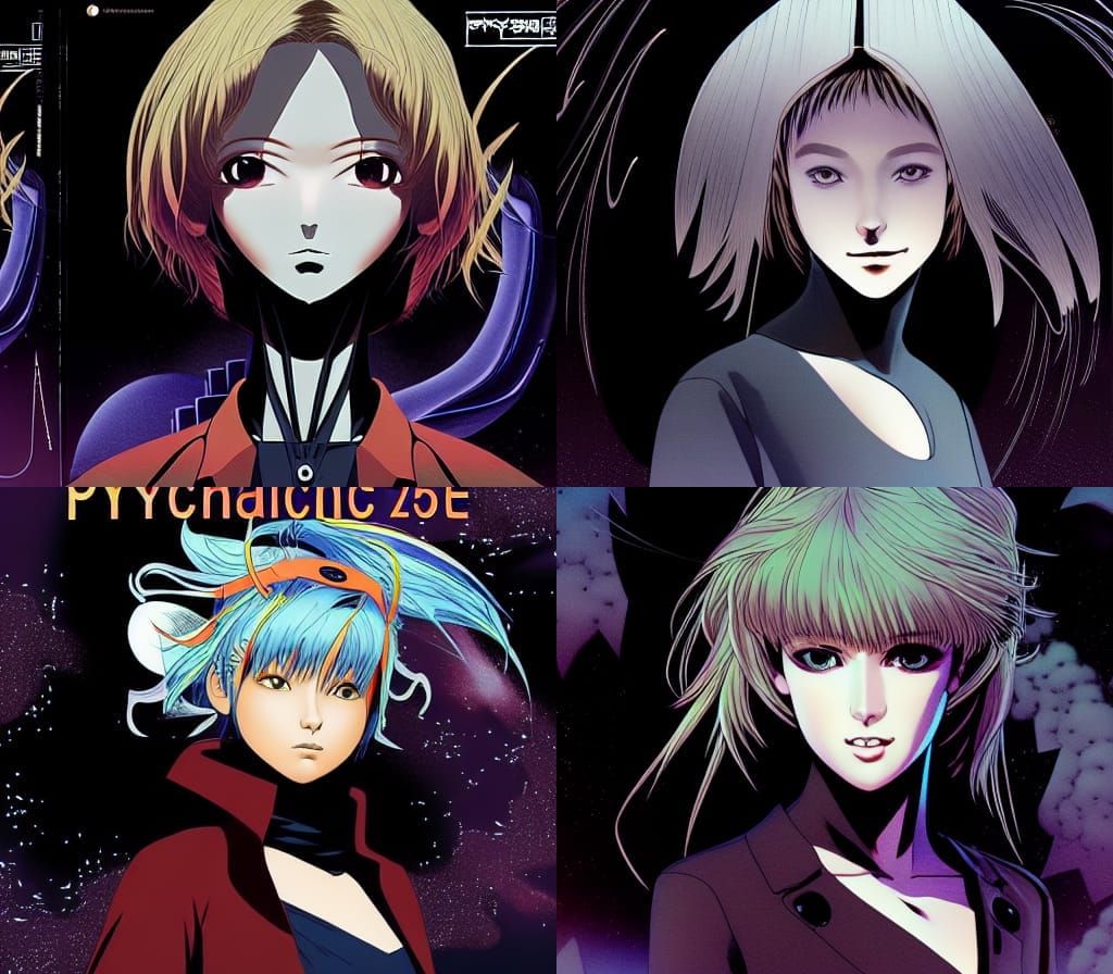 Psychic Girl with Wind Powers: 3D Animation