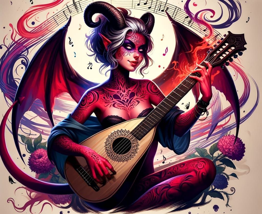 Chaotic Devil Bard with Arcane Lute