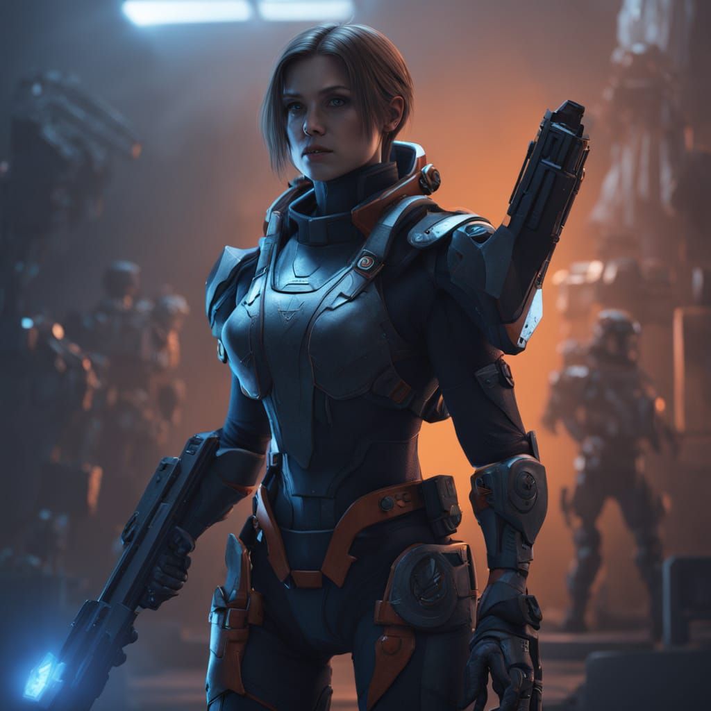 Ethereal Jill Valentine in Spotlighted Action Figure Box