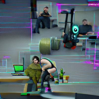 Hacker Versus Weightlifter in 8K Resolution