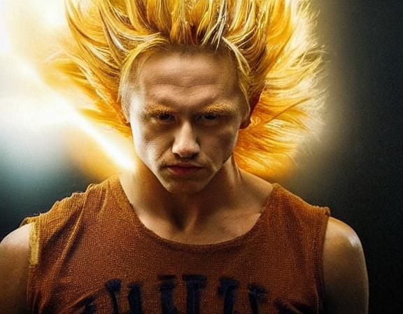 A real beautiful super saiyan