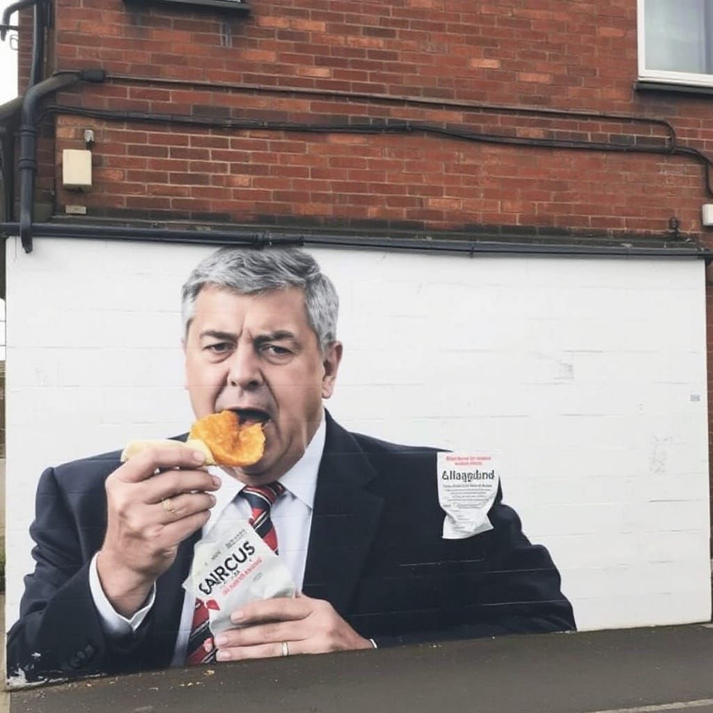 A 10ft mural of former England and West Bromwich Albion mana...