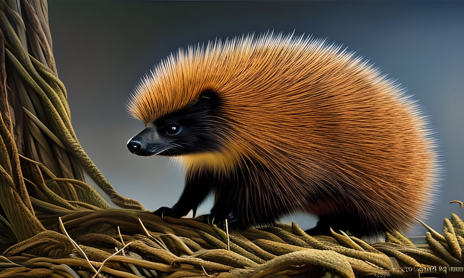 cute little porcupine