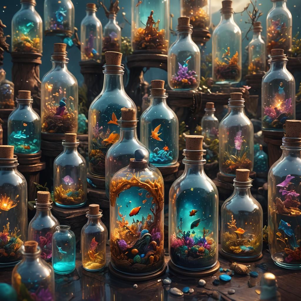 Dreamers in a Bottle: Fantasy Concept Art