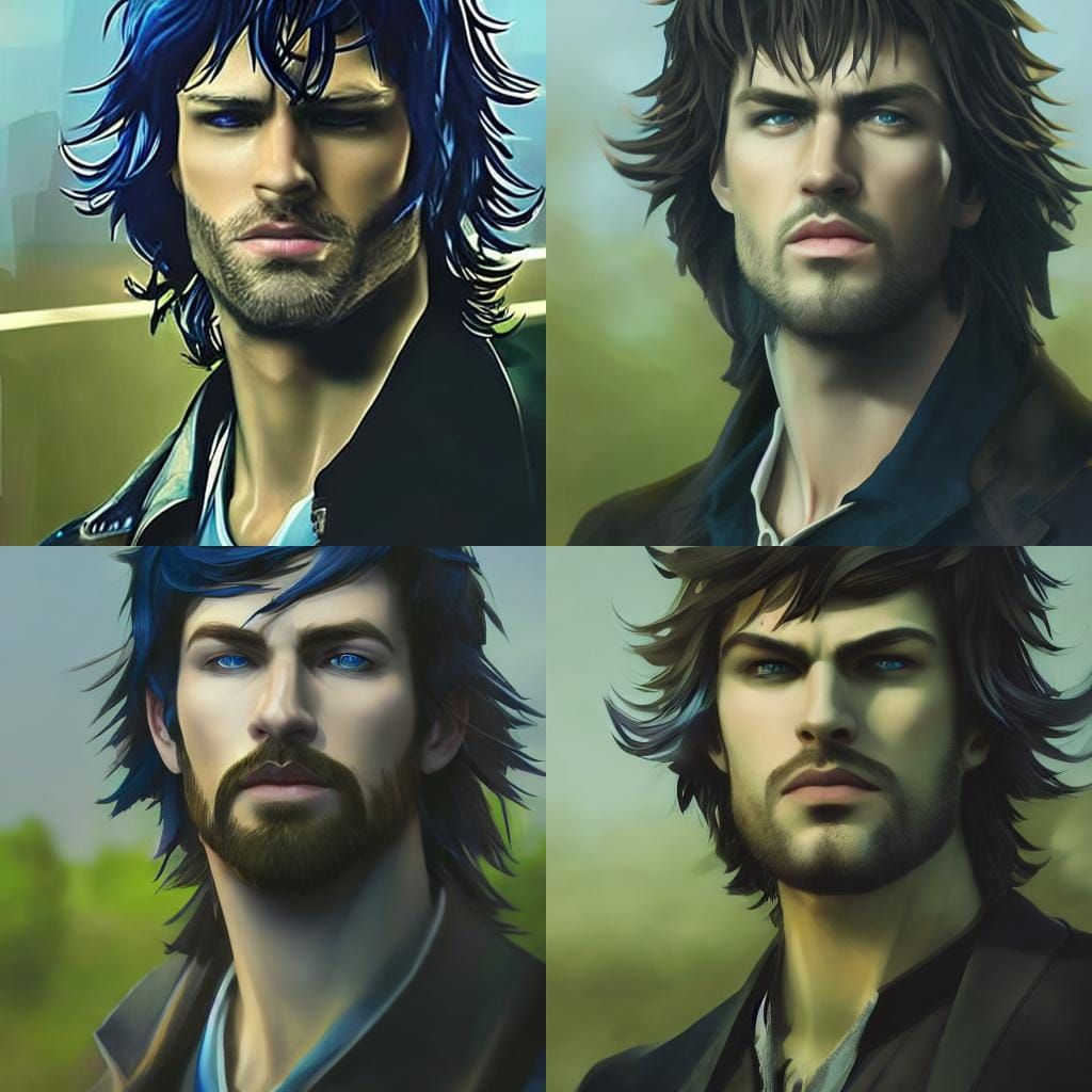 Ultra Realistic Portrait of a Handsome Young Man