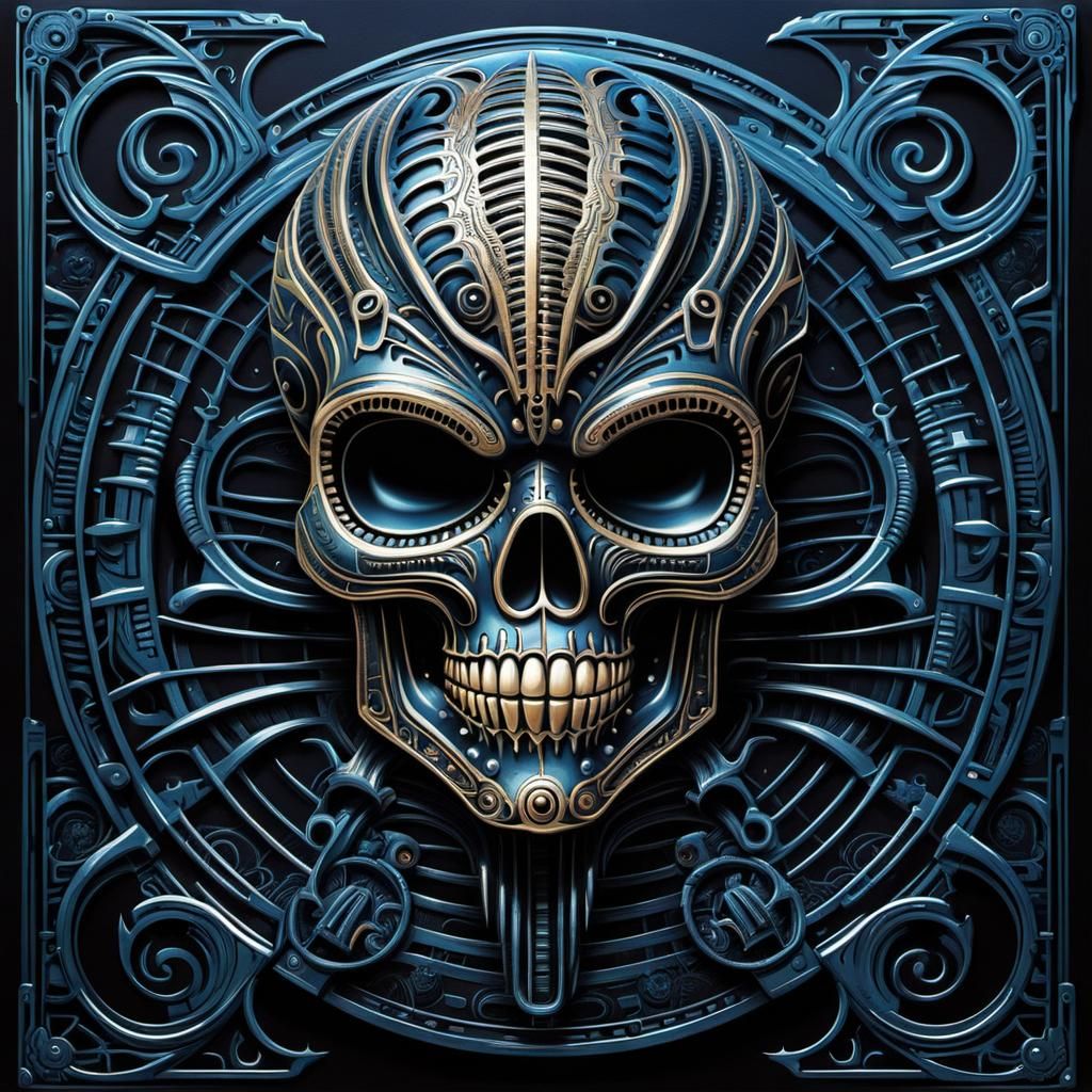 Alien Skull version 1.0.