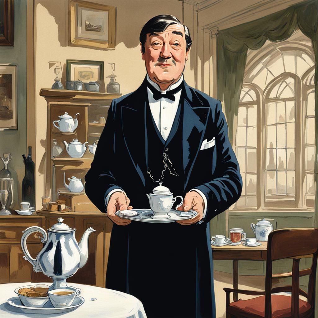 Would you care for a cup of tea, sir?