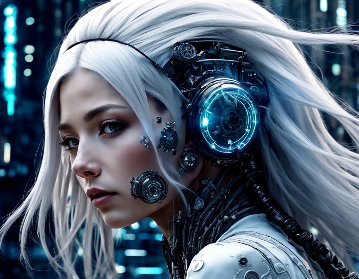 Gravity-Defying and Unusual White Hairstyles