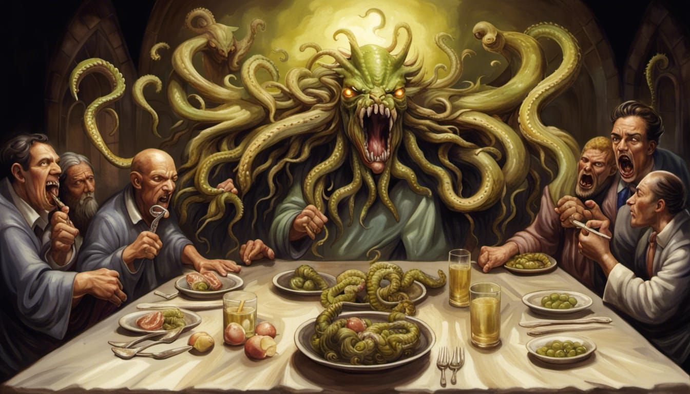 Eldritch Horror Last Supper Abomination