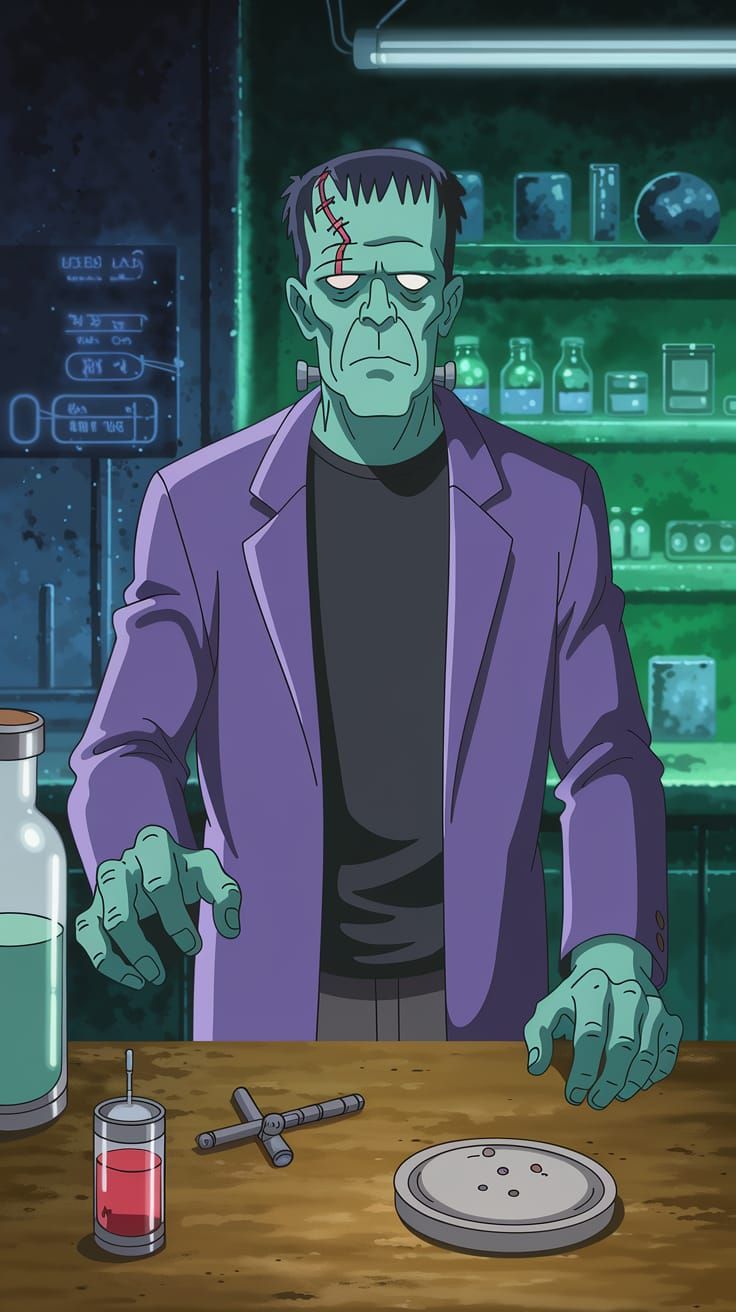 Victorian Monster Meets Dark Science in a Haunting Laborator...