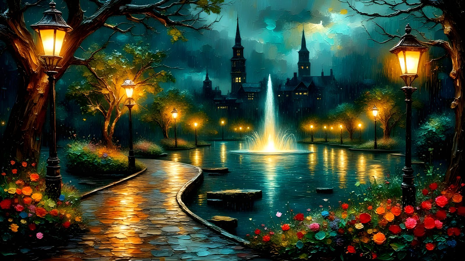 Another Rainy Night In The Park