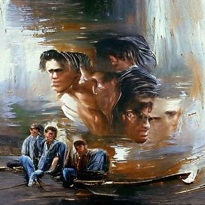 Outsiders in Oil Painting Style