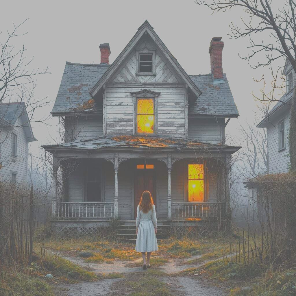 Emma and the Abandoned House, Art Nouveau Style