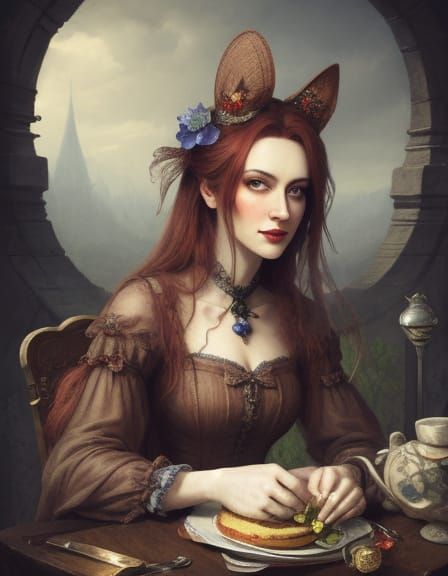 Whimsical Weakness: An AI-Generated Interpretation