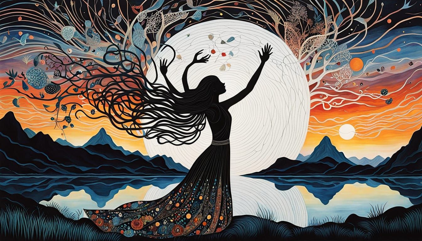 Surreal Fragmented Sculpture in Ethereal Light