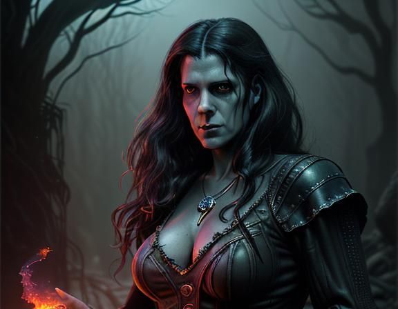 Dark Fantasy Mashup of Classic Literary Characters