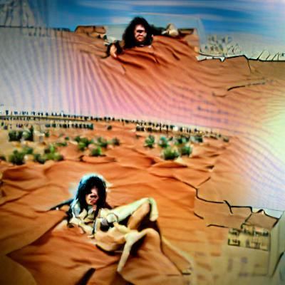 Desert Solitude: A Barren Landscape of Longing
