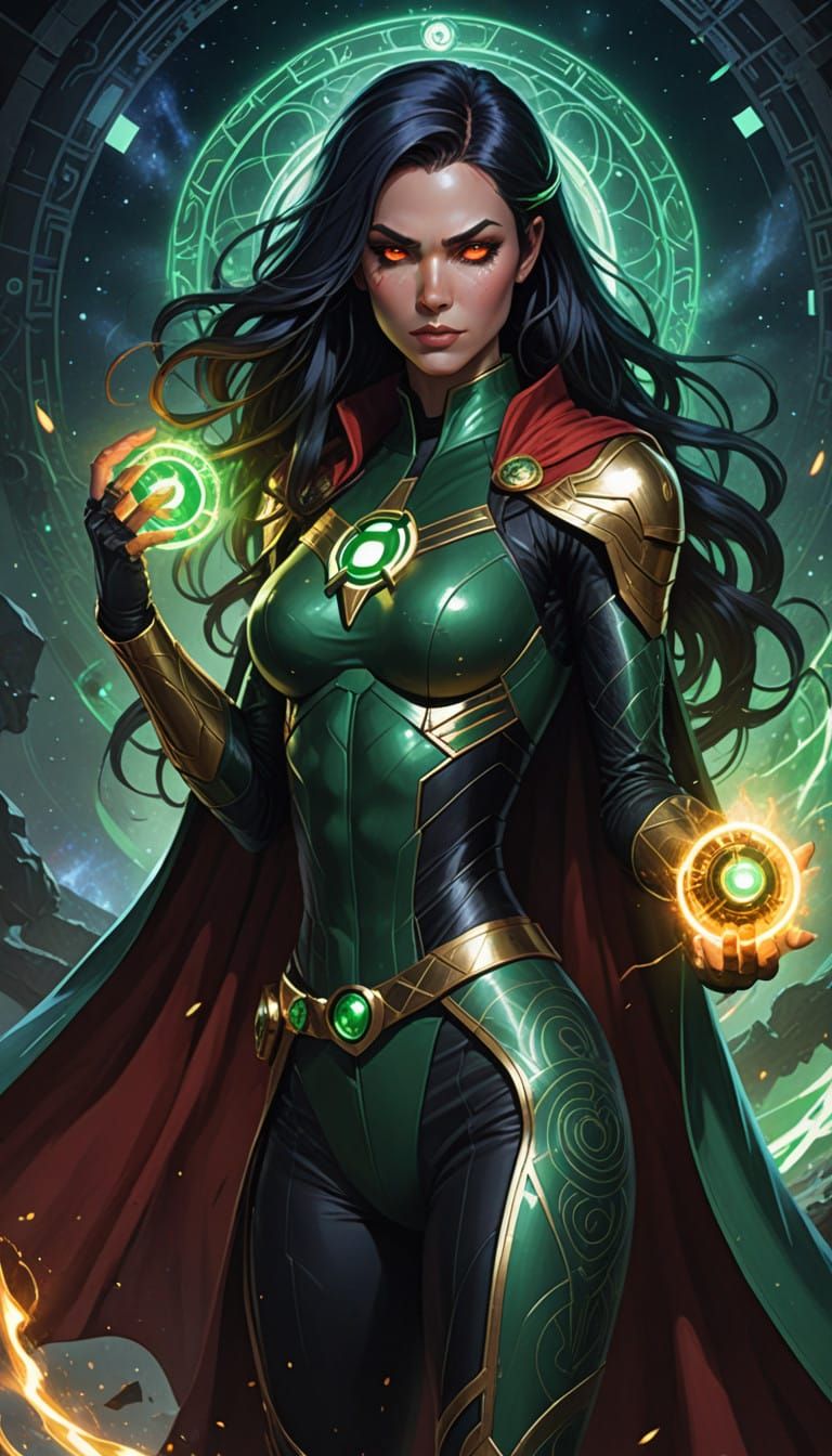 Powerful Women Unite: Anime Style Digital Art