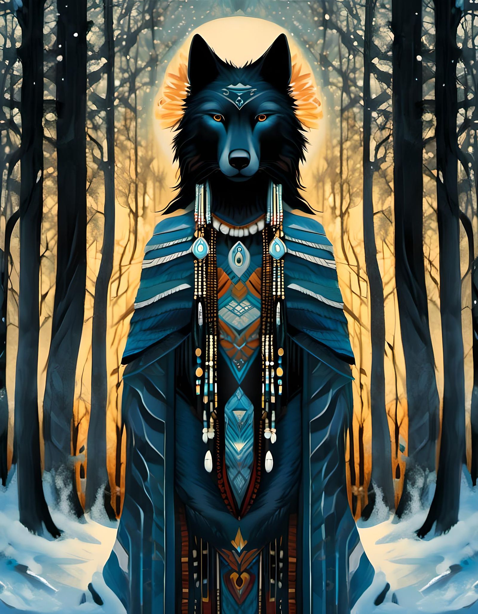 Black Wolf Dreamtime